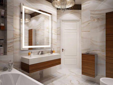 lighted mirror