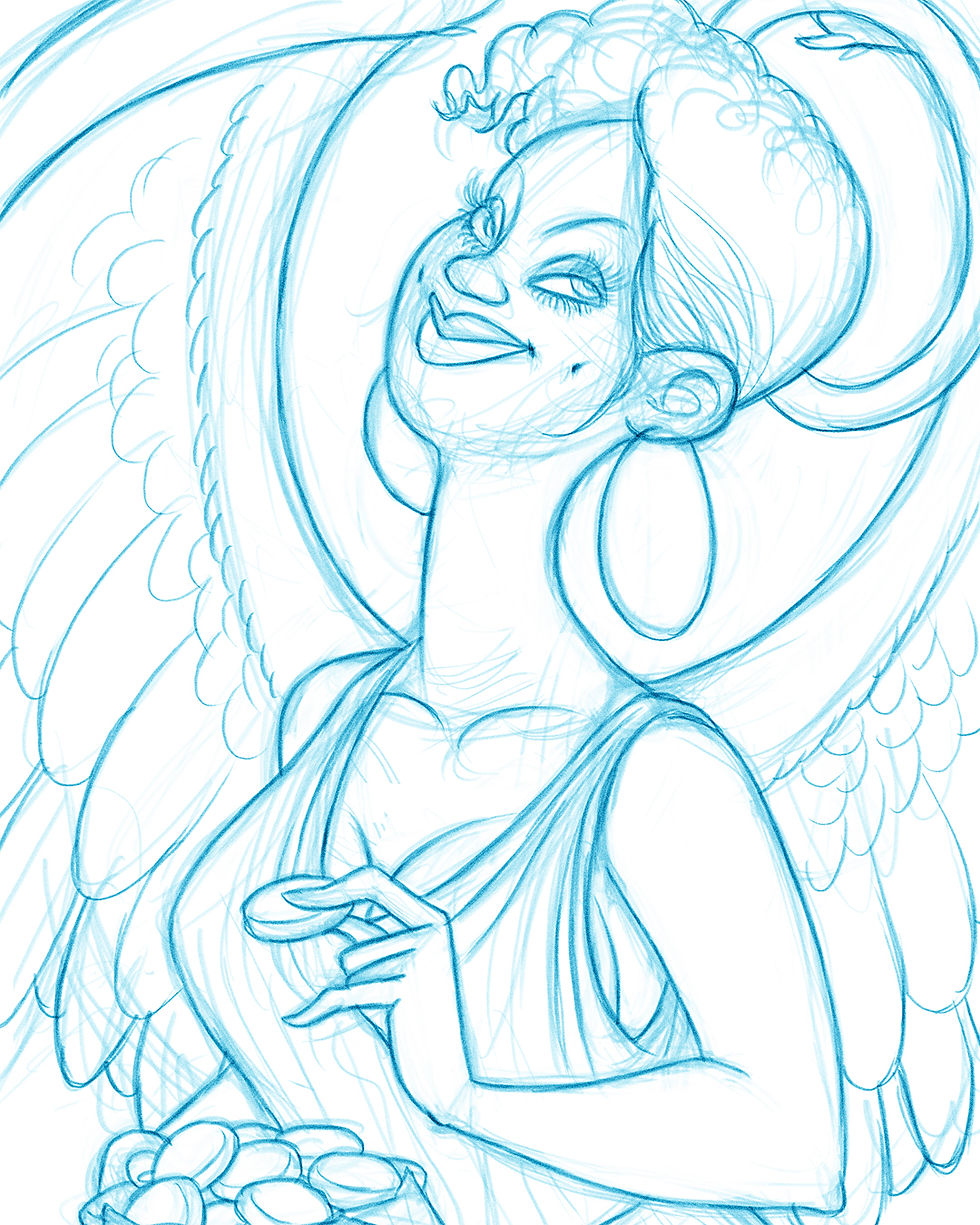 Charming angel