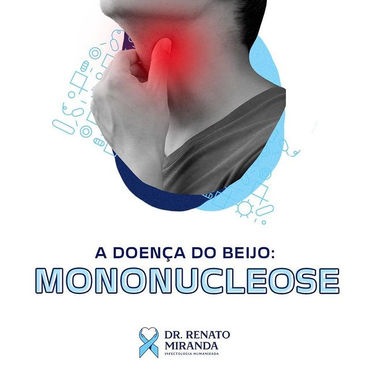 A doença do beijo: mononucleose
