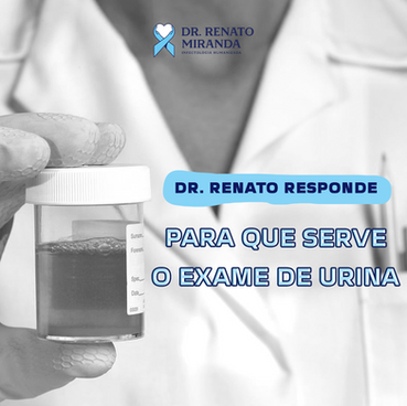 Para que serve o exame de urina
