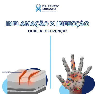 Inflamação x Infecção: qual a diferença?