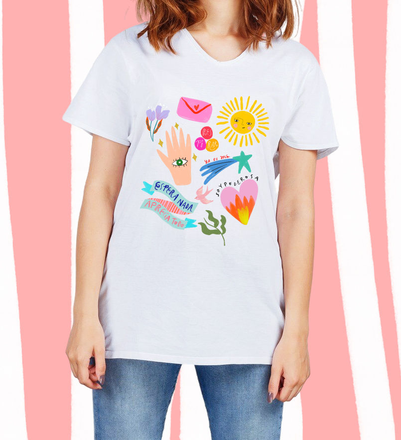 Polera Oversize Mantras