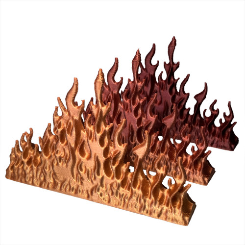 Wall of Fire Set Extruded Gaming