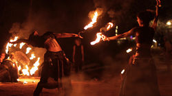 Fachiri Spectacol Jonglerii cu Foc