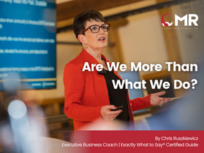 Are We More Than What We Do?