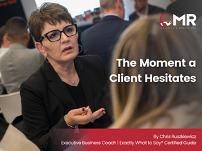 The Moment a Client Hesitates