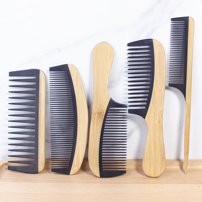 Bamboo Hair Comb for Women - Anti-Static Wooden Design
