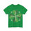 Thumbnail: Lucky Clover Unisex Heavy Cotton Tee, St. Patrick's Day Shirt, Green T-Shirt,