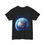 Thumbnail: Cosmic Earth Unisex Heavy Cotton Tee - Galaxy Inspired T-Shirt