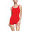 Thumbnail: Stylish Women's Vintage Swimsuit - Retro Red Bathing Suit for Summer Fun