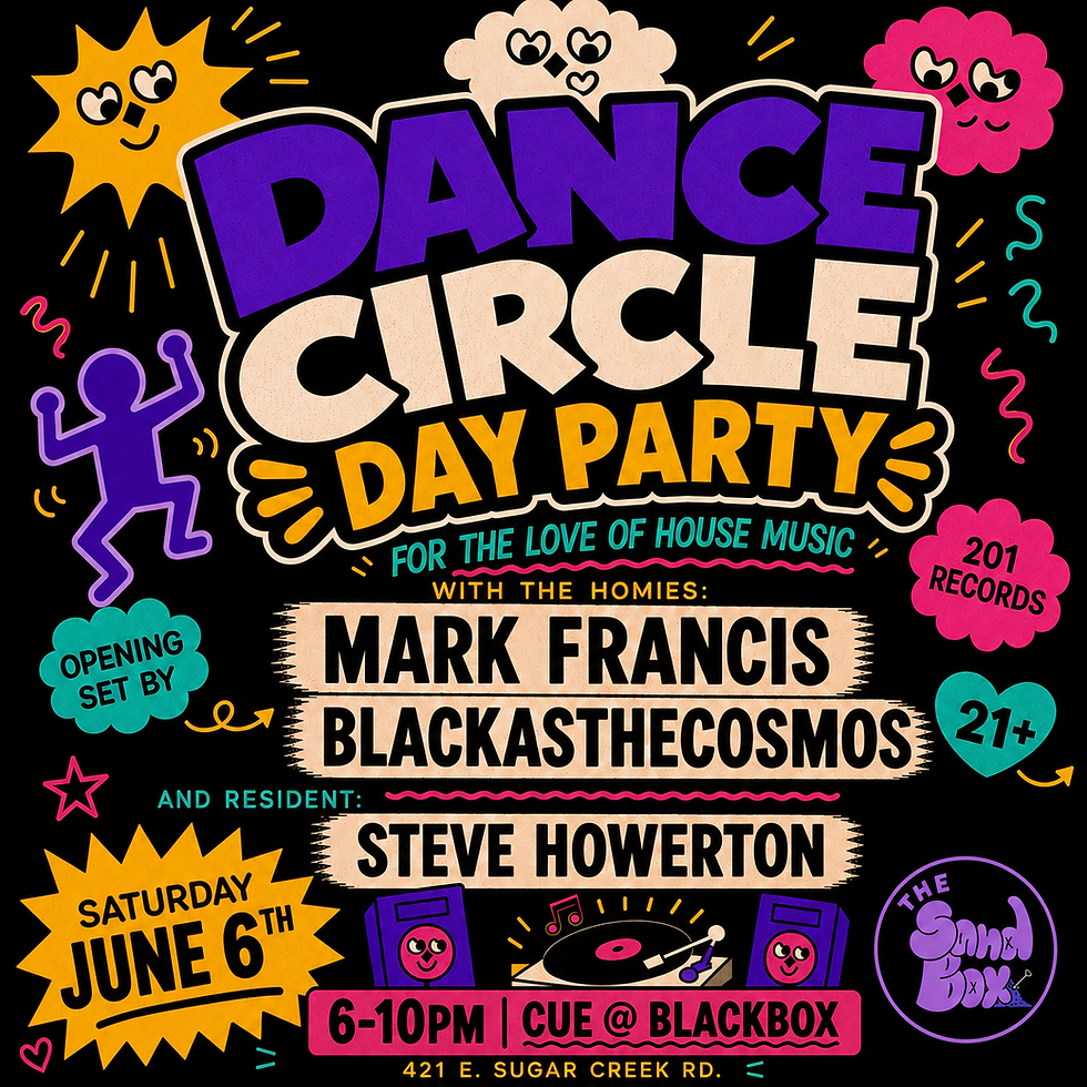 Dance Circle Day Party feat. Mark Francis at Cue