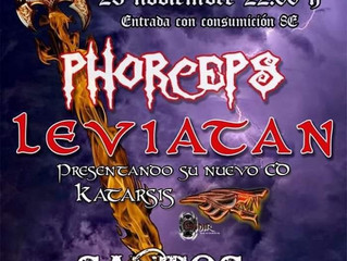 Phorceps en la sala Excalibur de Alcorcón