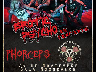 Phorceps en la Moondance con Erotic Psycho