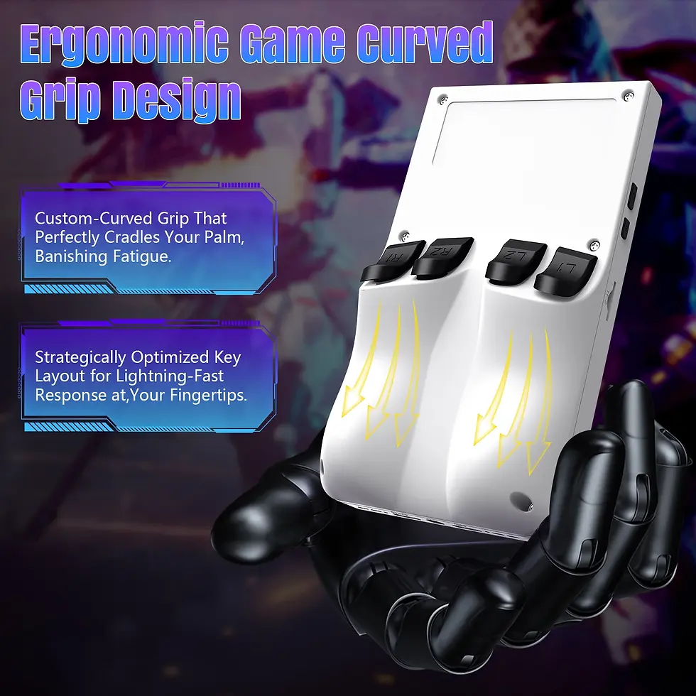 Thumbnail: AISLPC R36Max Retro Handheld Game Console 4.0 Inch 64G/18000+ Games ship from US