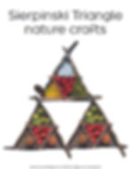 Sierpinski Triangle Nature craft