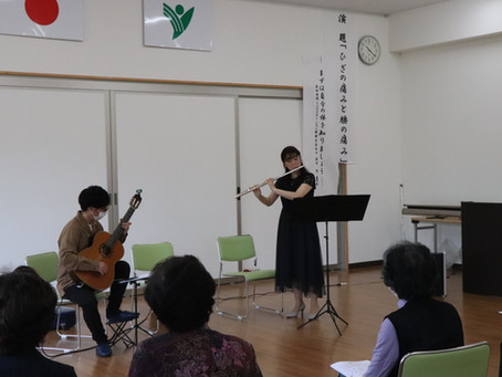 健康講座とミニコンサート♪