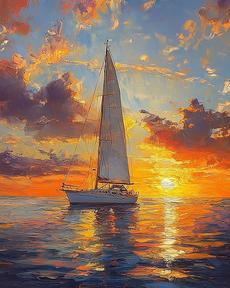 Calm — Nautical fine art by Studio B Fine Arts