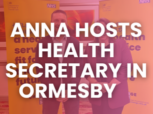 Wes Streeting Visits Ormesby with Local MP Anna Turley