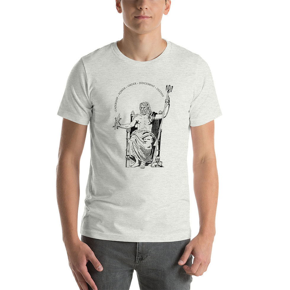 Thumbnail: Zeus Short-Sleeve Unisex T-Shirt