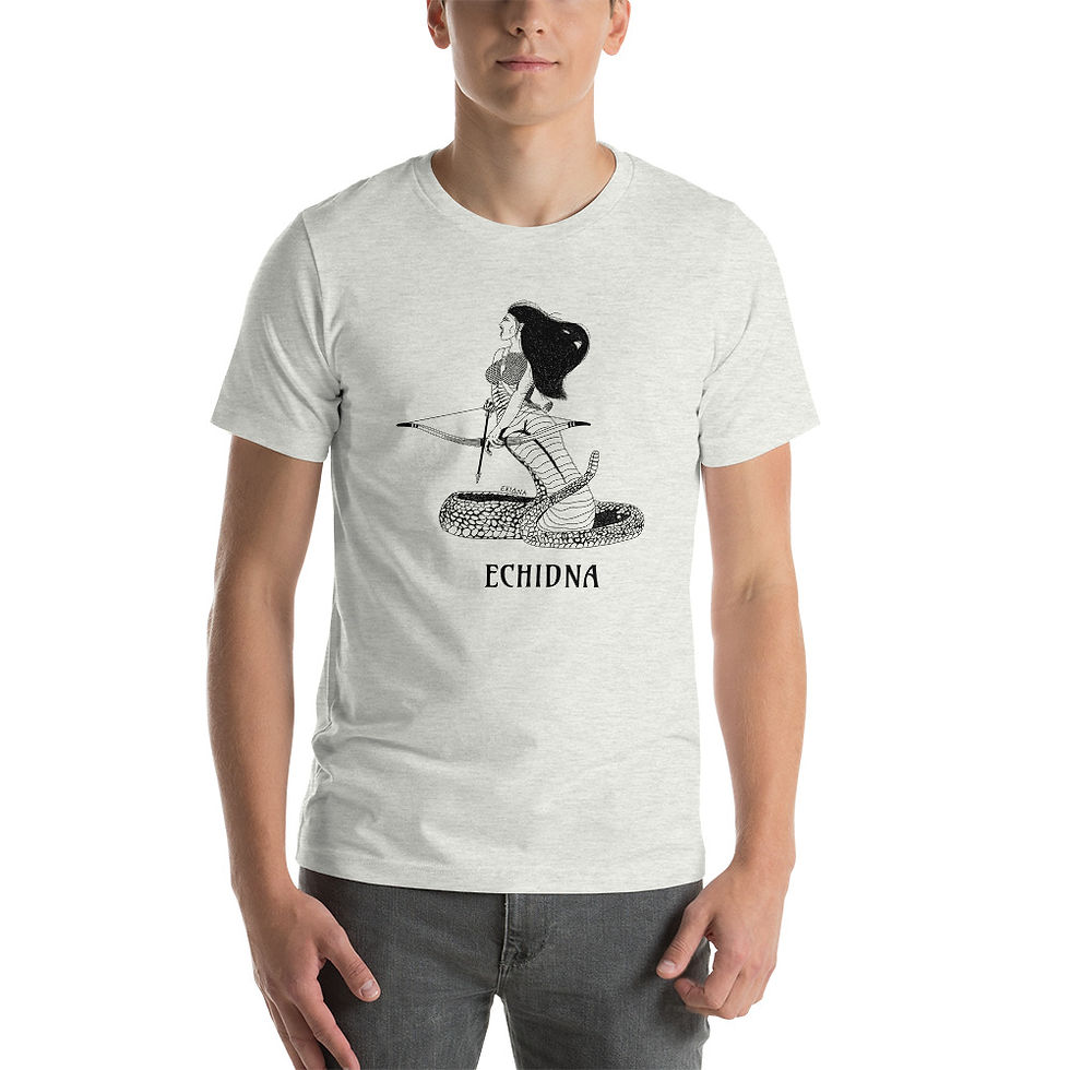 Thumbnail: Echidna Short-Sleeve Unisex T-Shirt