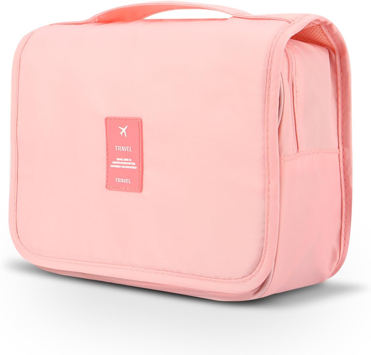Hanging Toiletry Bag - Large Cosmetic Makeup Travel Organizer for Men & Women wi