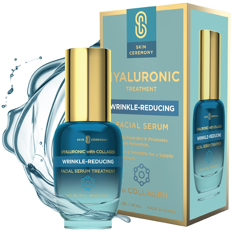 Miniatura: Hyaluronic Acid & Collagen Wrinkle Reducing Serum - Deep Hydration, Plumps & Smo