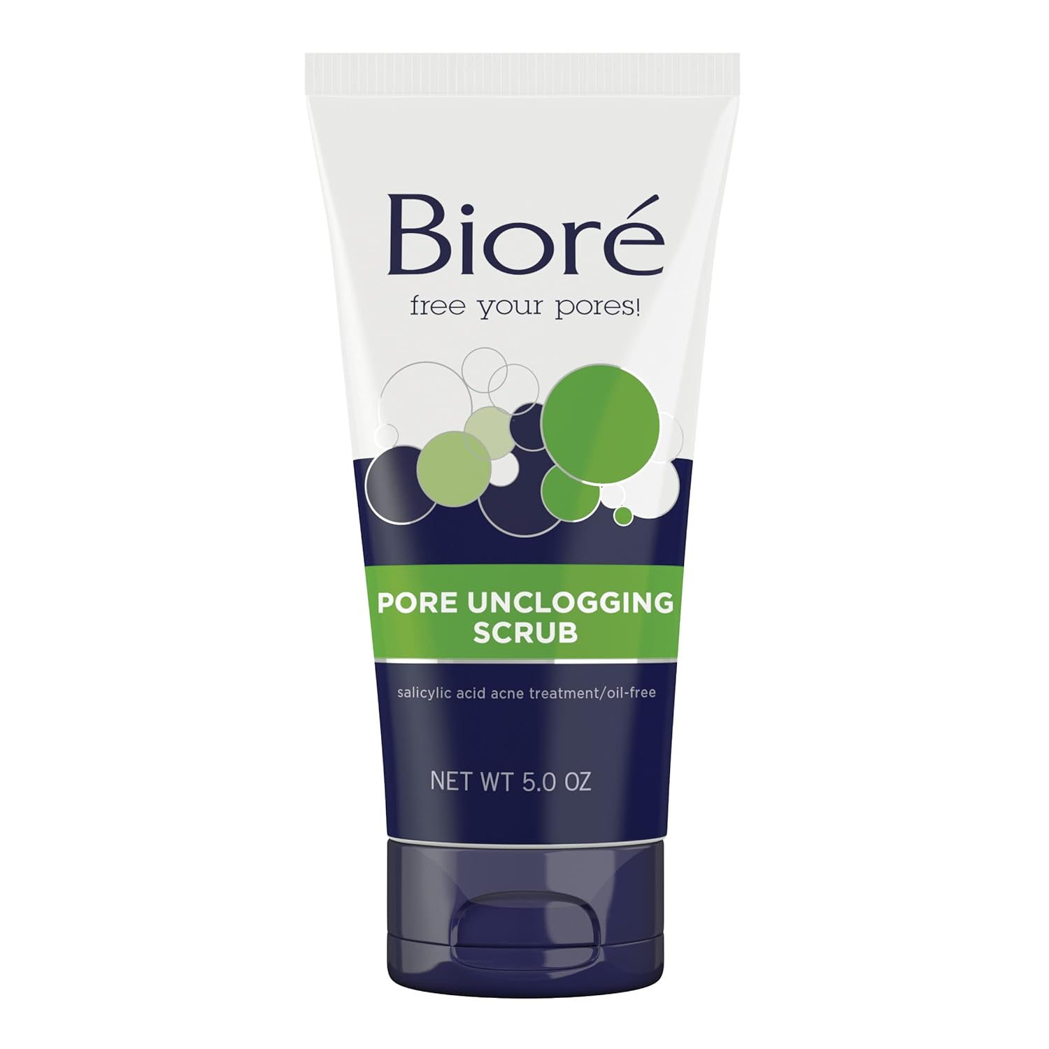 Pore Unclogging Face Scrub with Salicylic Acid - Oil Free, 5 oz