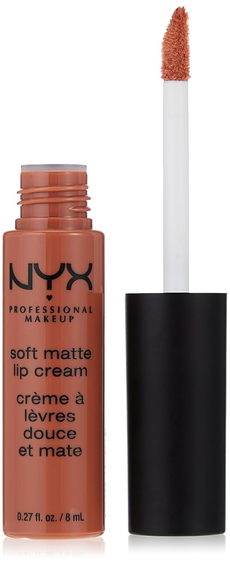 NYX PROFESSIONAL MAKEUP Soft Matte Lip Cream, Lightweight Liquid Lipstick - Abu