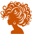 Black and natural hair and skin icons