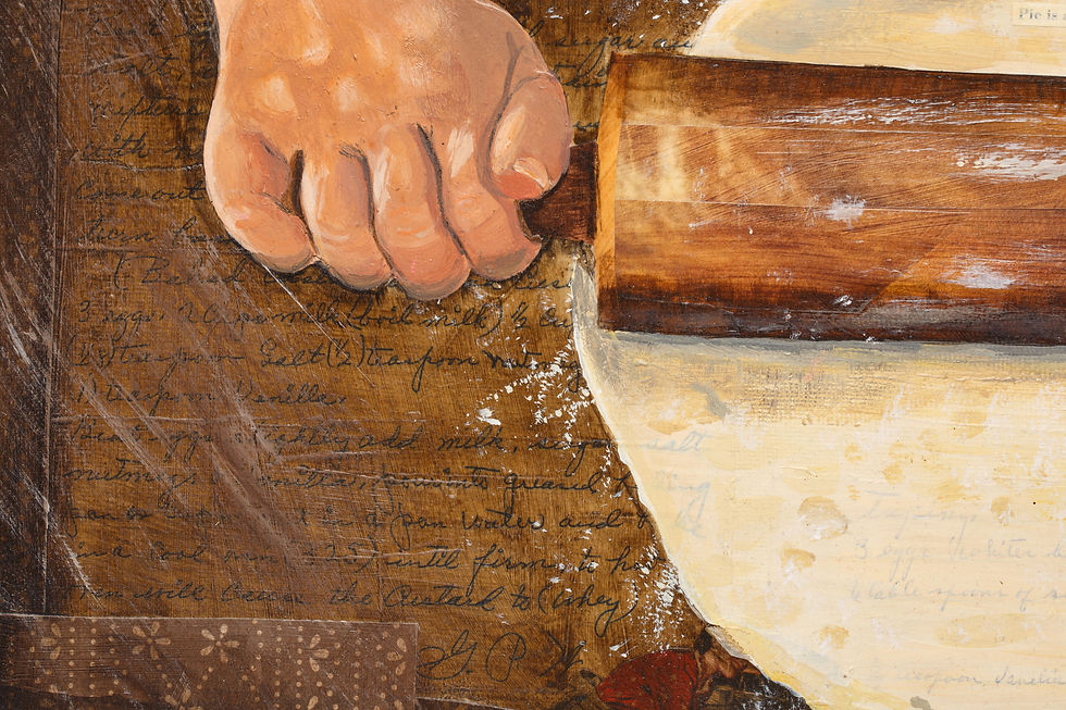 Thumbnail: "Making Pie" -Print
