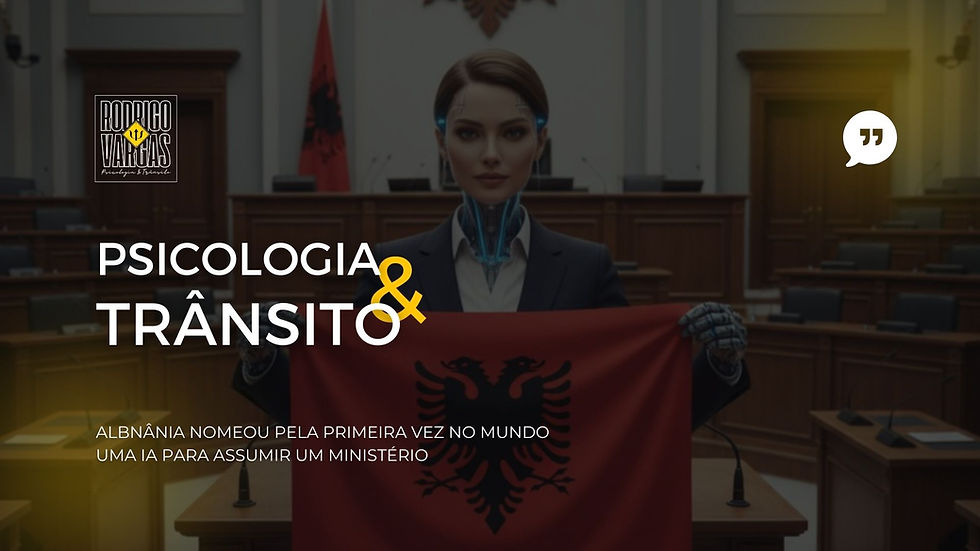 ALBNÂNIA NOMEOU PELA PRIMEIRA VEZ NO MUNDO UMA IA PARA ASSUMIR UM MINISTÉRIO