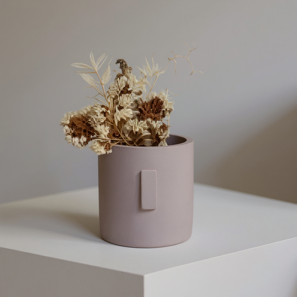 Medium Concrete Planter Pink *Final Sale*