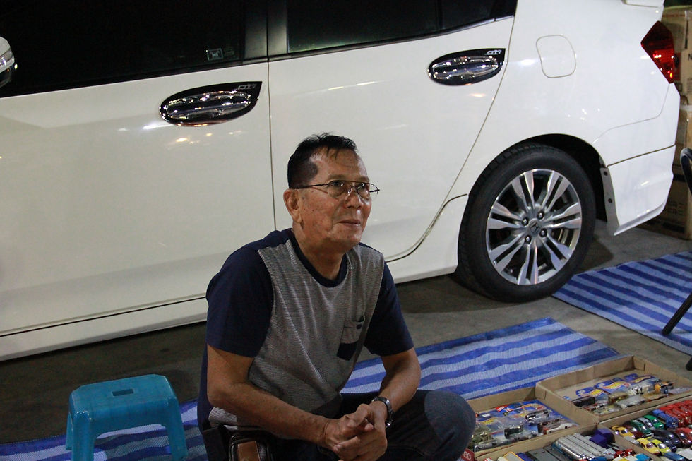 OWNER OF TOY CARS COLLECTOR