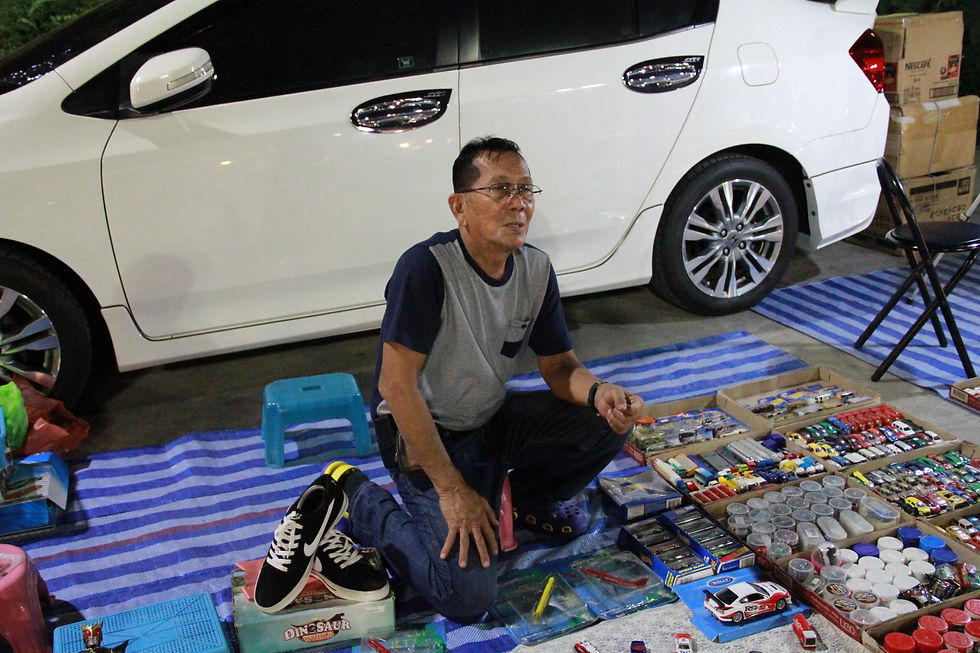 OWNER OF TOY CARS COLLECTOR