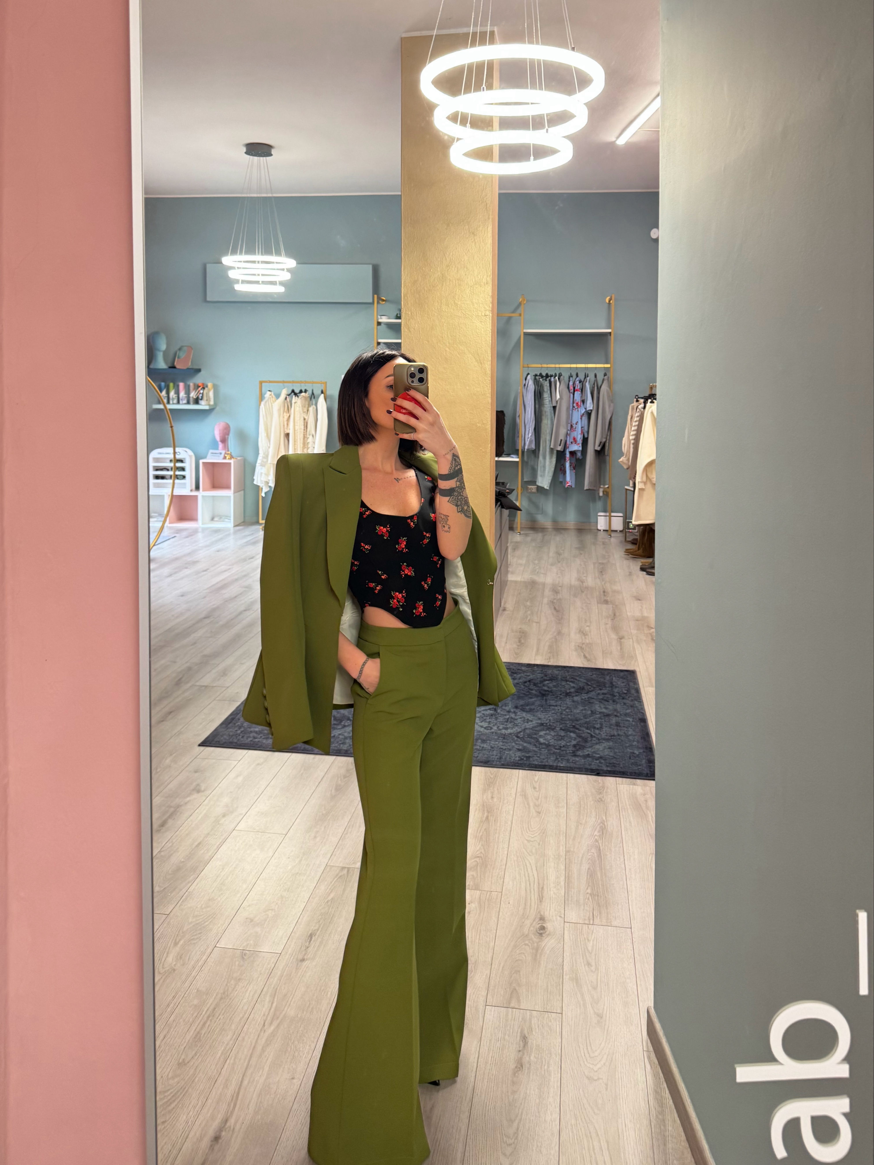 Pantalone LUMINA verde