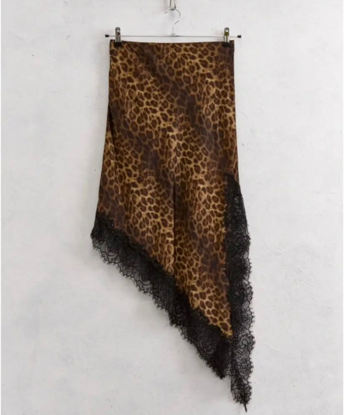 Gonna asimmetrica LUMINA pizzo