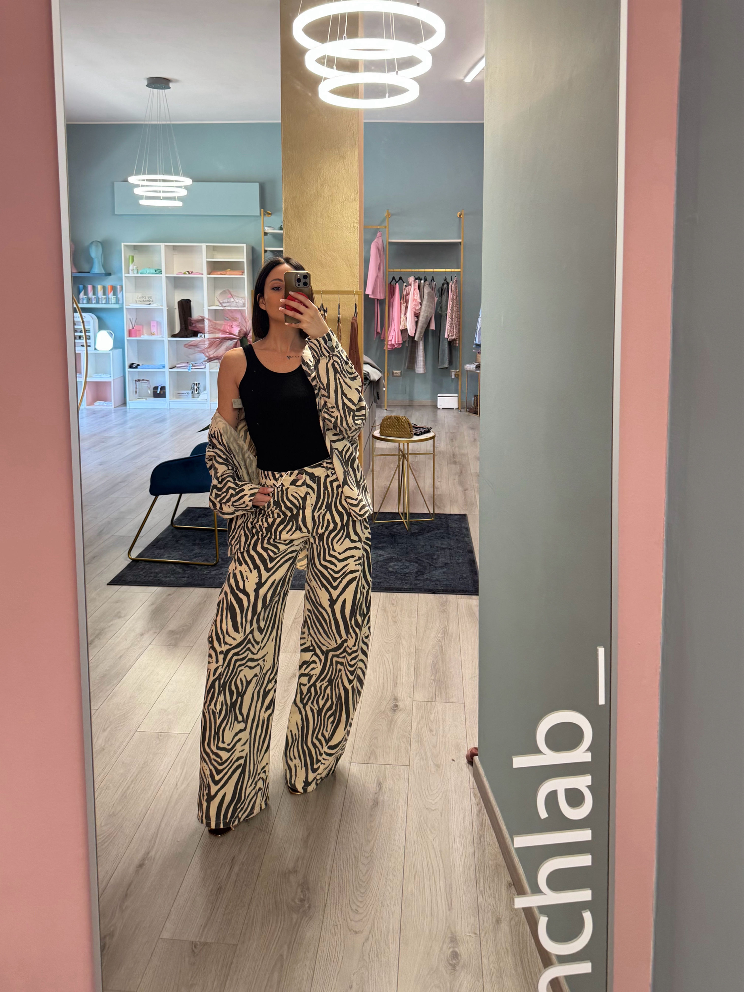 Pantalone zebrato LUMINA