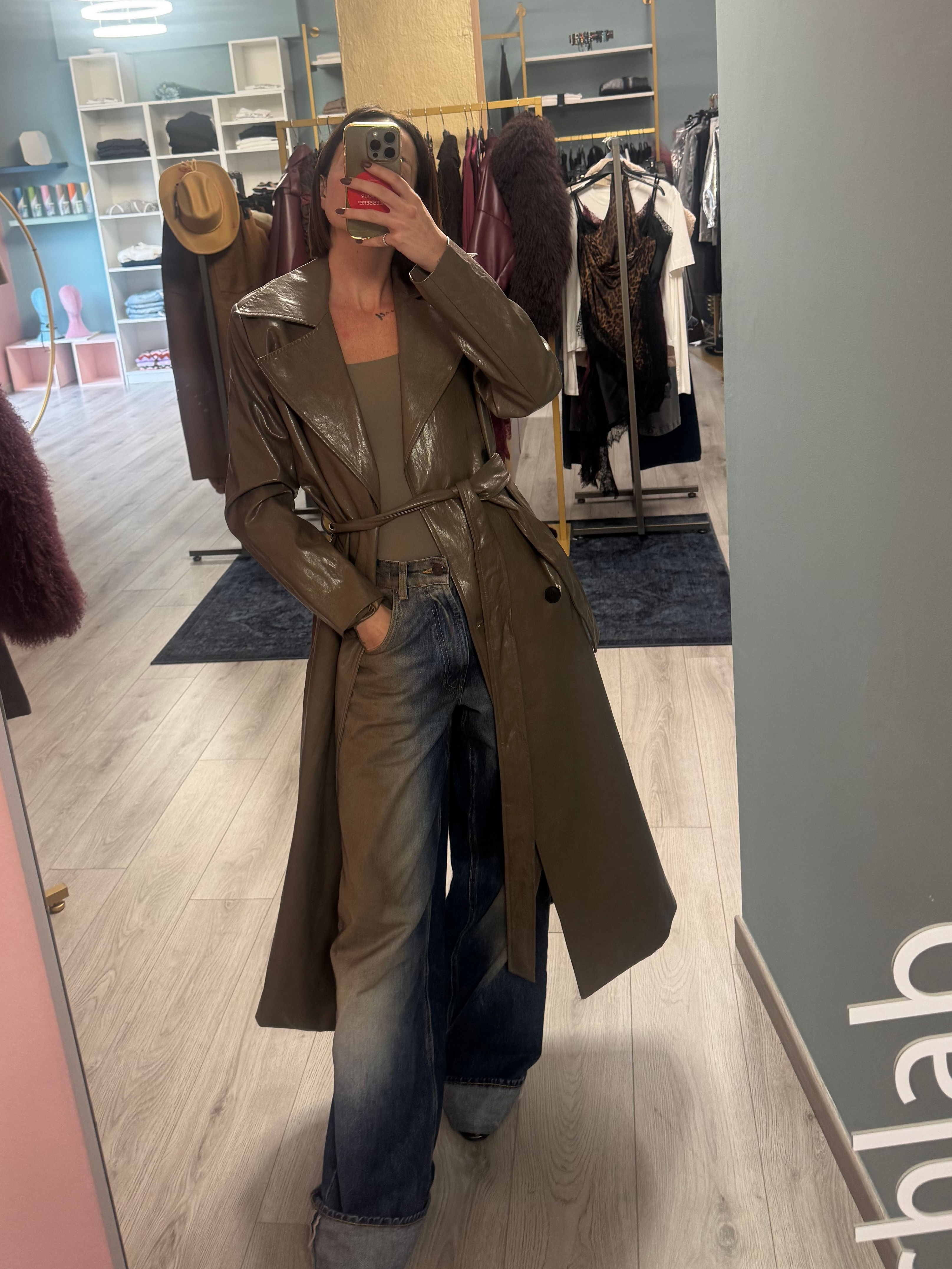 Trench ELEH verde oliva 