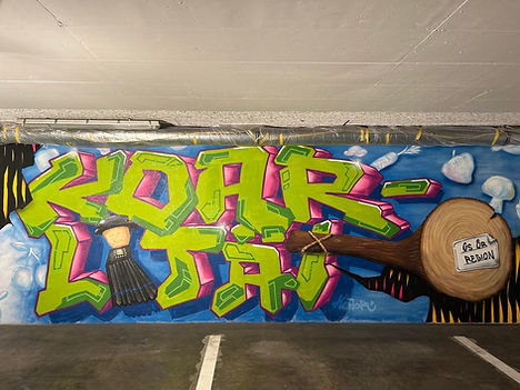 Graffiti Künstler Aaron Köpfle