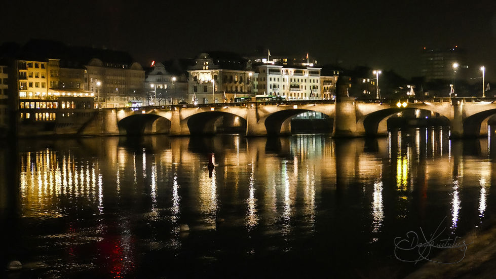 Rheinufer - Mittlerebrücke - Basel