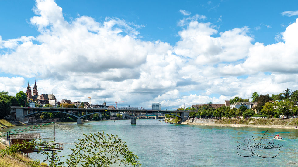 Stadt und Brücken - Basel