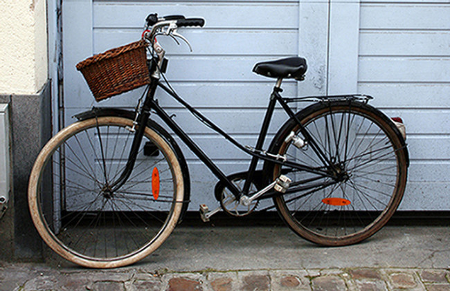 Bicycle with Basket