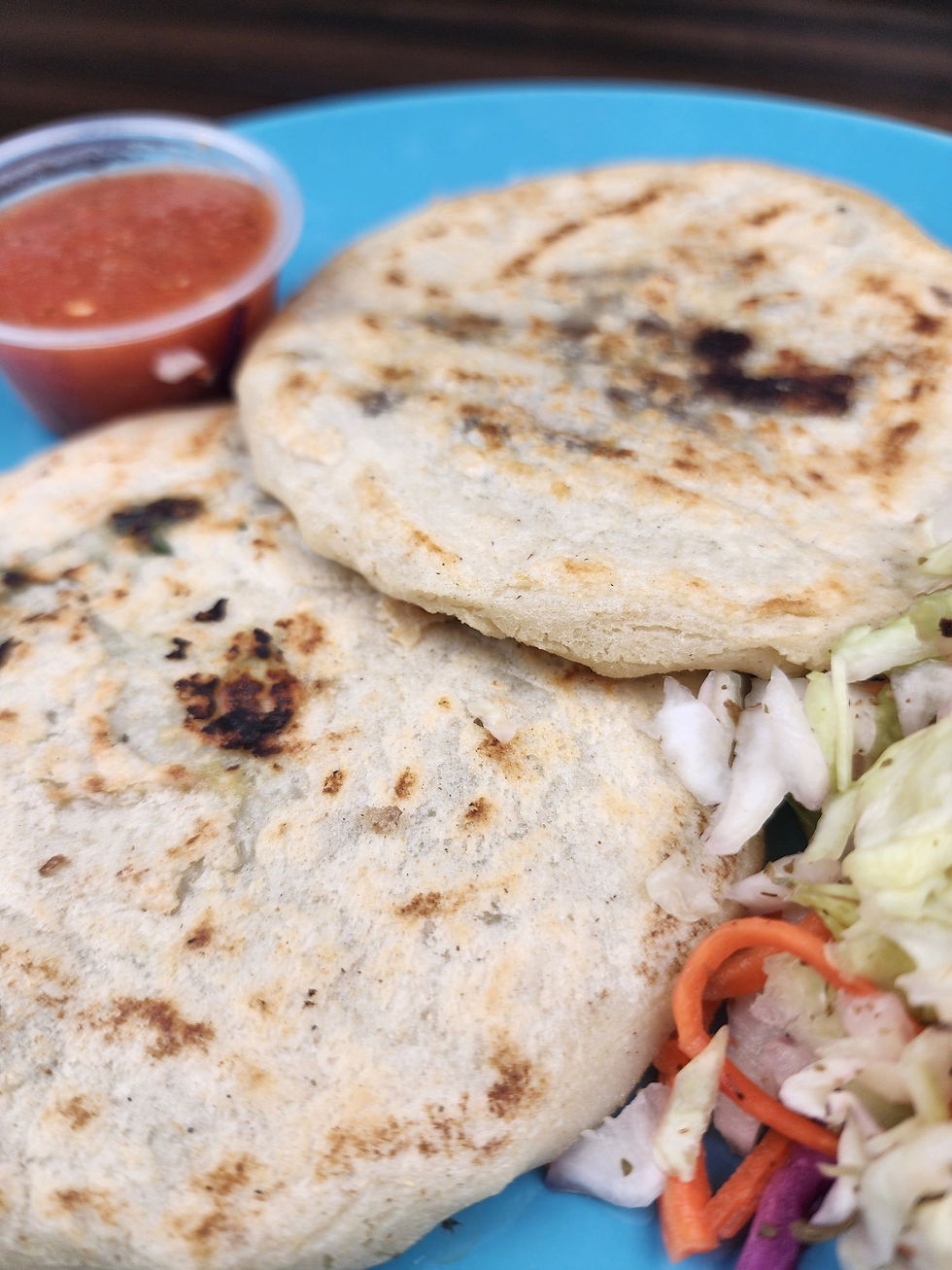Photo of pupusa plate