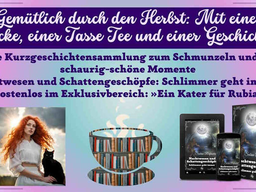 Die beste Lesezeit ist immer, im Herbst sorgt sie für Gemütlichkeit