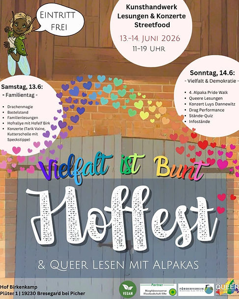 Hof Birkenkamp Flyer Hoffest 13. und 14.06.2026