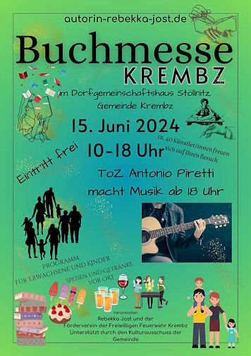 Plakat Buchmesse Krembz 2024