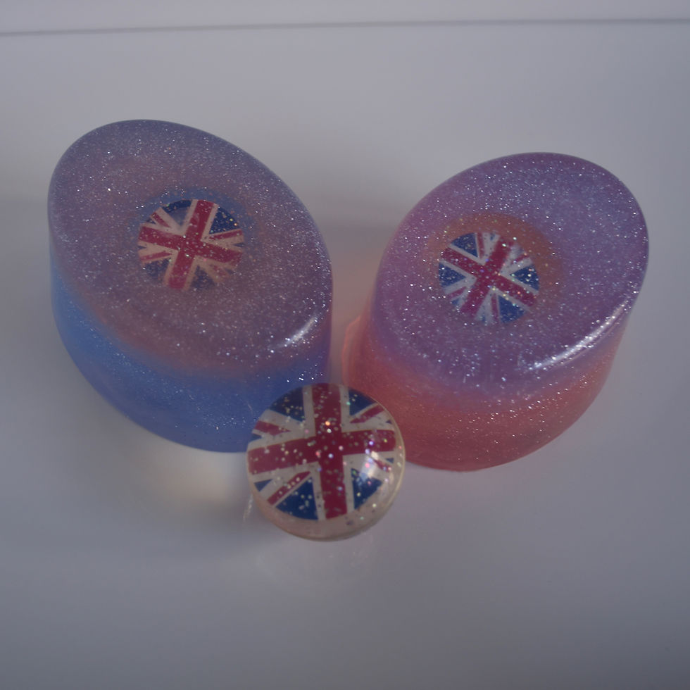 Thumbnail: Union Jack Bouncy Ball Soap