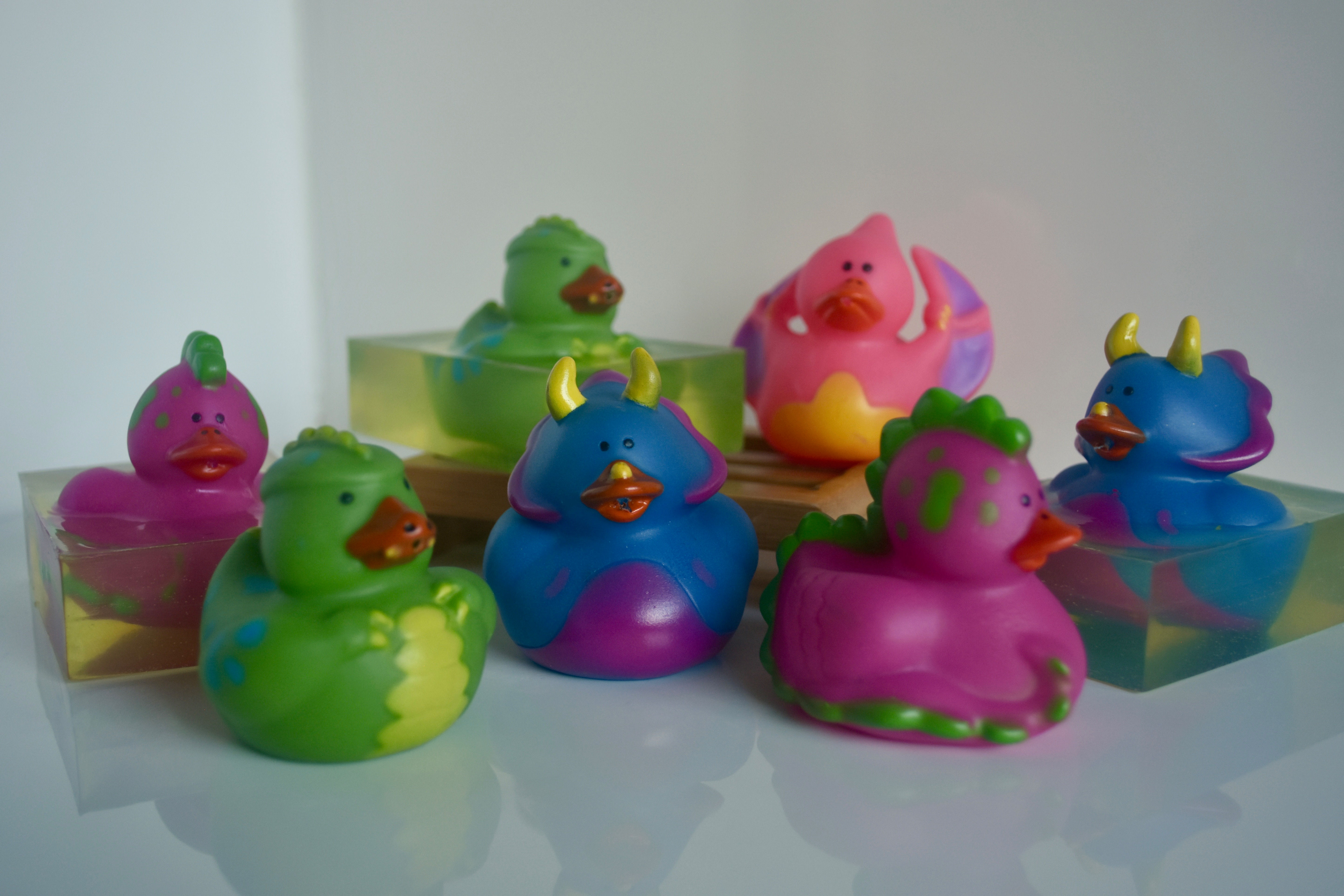 Dinosaur Duck Soap