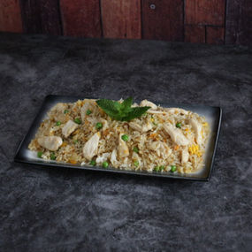 Chicken fried rice with vegetables