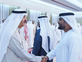 المشاركة في مجلس صاحب السمو الشيخ سعود بن راشد المعلا، عضو المجلس الأعلى حاكم أم القيوين، حفظه الله، لتقديم التهاني بمناسبة حلول شهر رمضان المبارك.